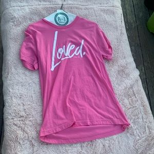 Pink halo t-shirt